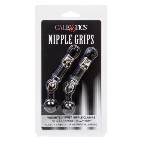 Nipple Grips Weighted Twist Clamps