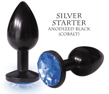 Silver Starter Plug Black Cobalt
