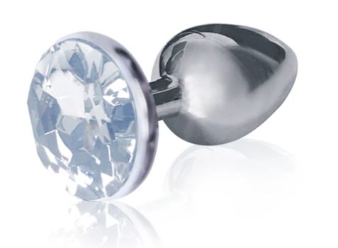 Silver Starter Plug Round Clear
