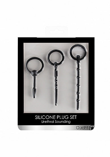 Ouch Silicone Plug Urethral Sounding Set