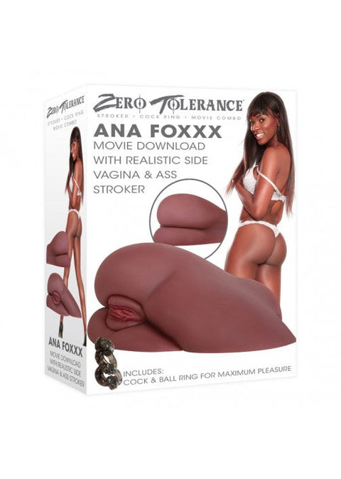 Zero Tolerance Ana Foxxx Vagina Ass Stroker