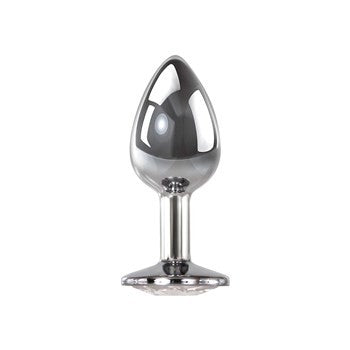 Adam & Eve Clear Gem Anal Plug Small
