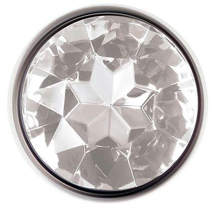Adam & Eve Clear Gem Anal Plug Small