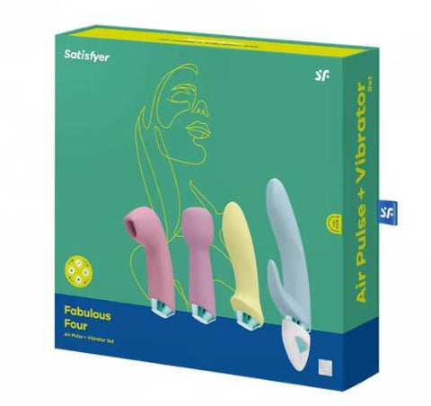 Satisfyer Fabulous Four Air Pulse + Vibrator Set