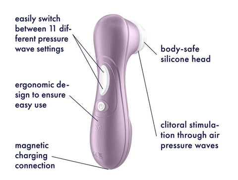 Satisfyer Pro 2 Air Pulse Stimulator Violet