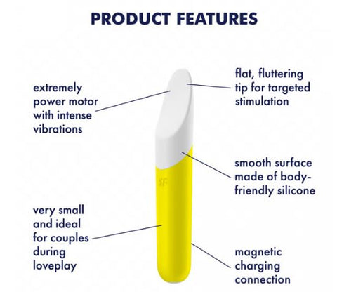 Satisfyer Ultra Power Bullet 7 Yellow