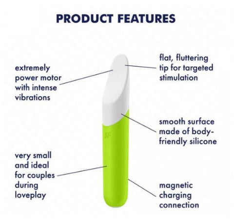 Satisfyer Ultra Power Bullet 7 Green