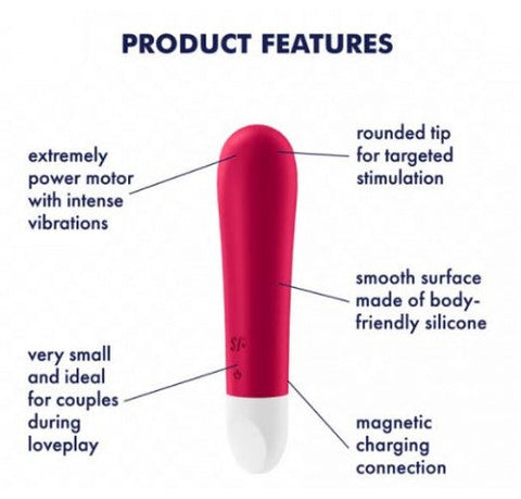 Satisfyer Ultra Power Bullet 1 Red