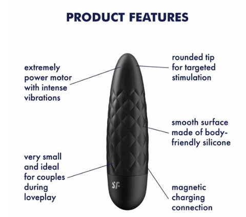 Satisfyer Ultra Power Bullet 5 Black