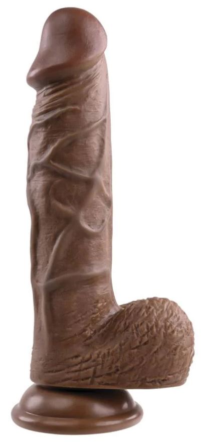 Evolved Realistic Dildo 8" Dark