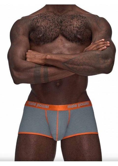 Male Power Casanova Uplift Mini Short Grey XL - 143270