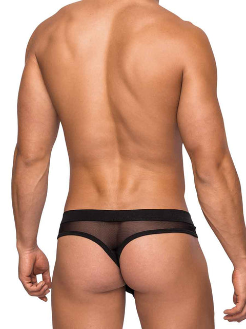 Male Power Hose Thong 462236 Black L/XL