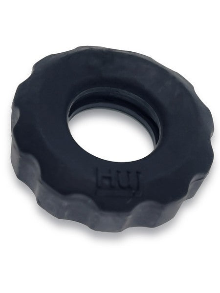 Hunkyjunk Super Huj No Roll C-Rings 3 Pack Ice Black