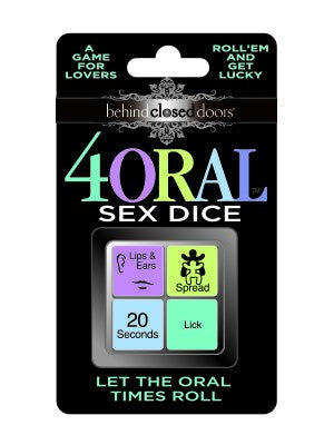 4 ORAL Sex Dice