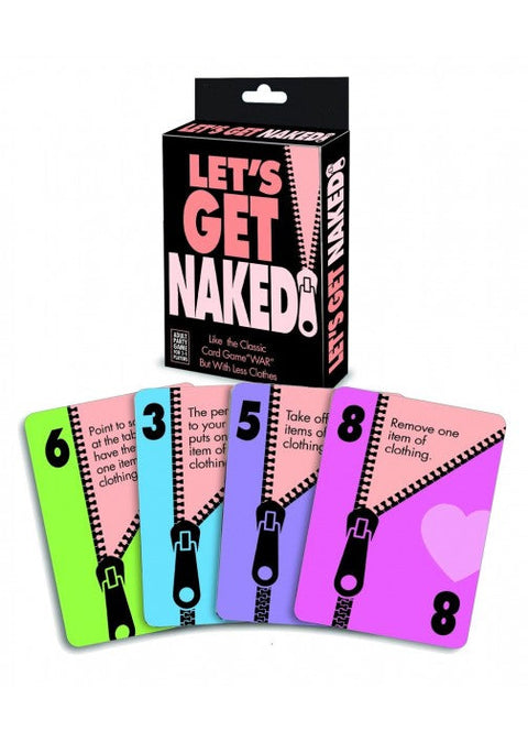 Lets Get Naked Card Game