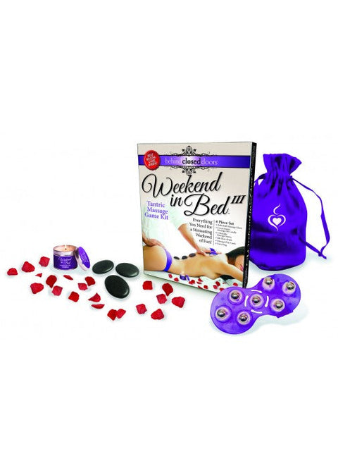 Weekend In Bed - Tantric Massage Activity Kit