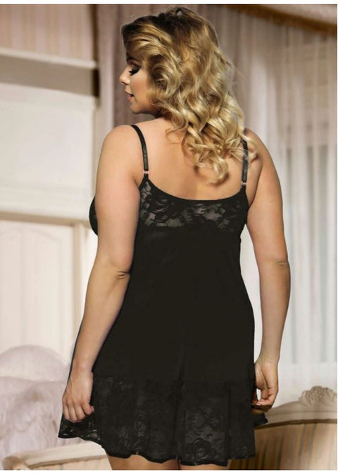 Oh Yeah Chemise Black R80158 3XL