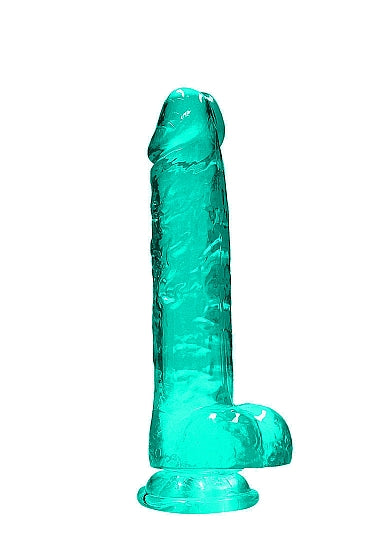 Realrock Dildo with Balls 8" Green