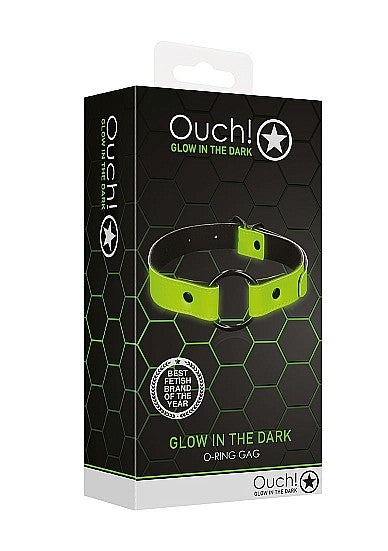 Ouch Glow In The Dark - O-Ring Gag