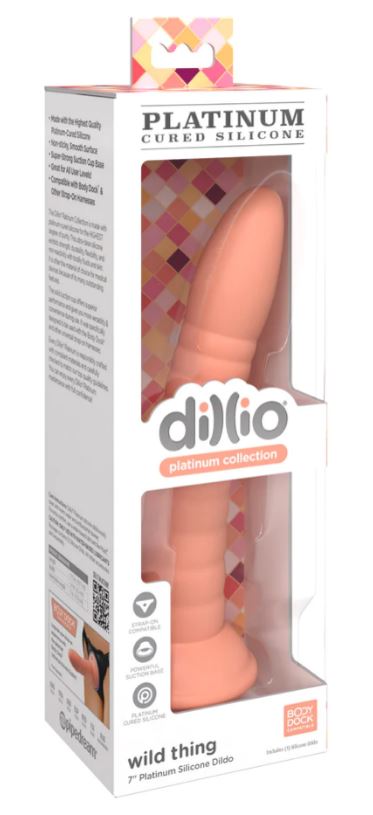 Dillio Platinum Wild Thing 7" Peach