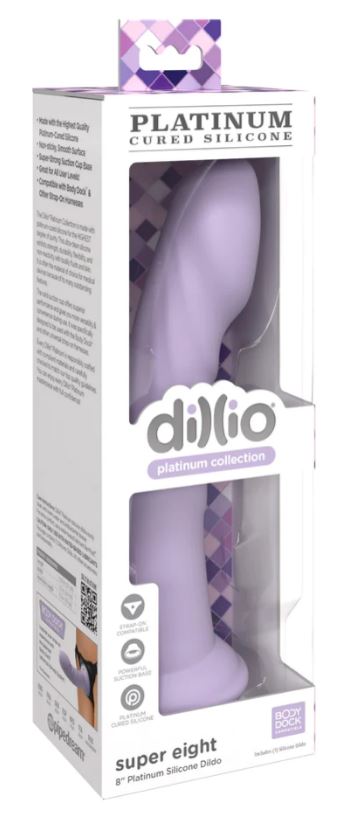 Dillio Platinum Super Eight 8" Purple