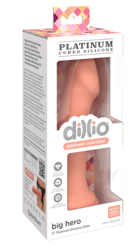 Dillio Platinum Big Hero 6" Peach