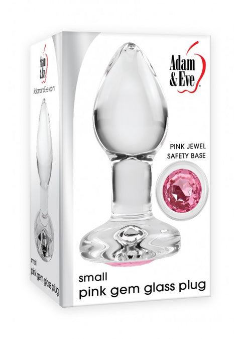 Adam & Eve Pink Gem Glass Small