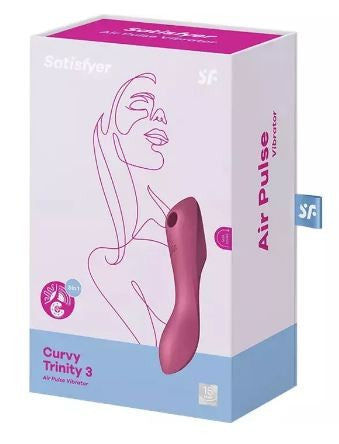 Satisfyer Curvy Trinity 3 Red