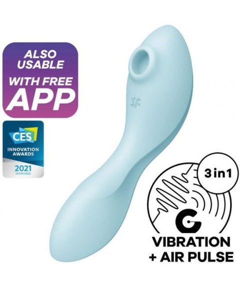 Satisfyer Curvy Trinity 5+ Blue