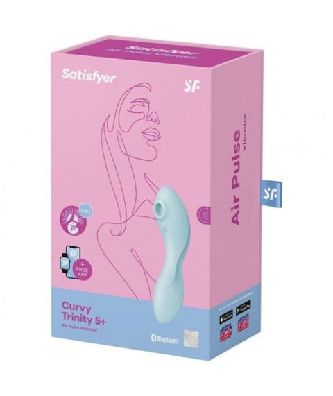 Satisfyer Curvy Trinity 5+ Blue