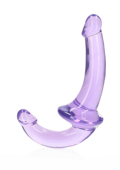 Realrock 6" Crystal Strapless Strap Purple