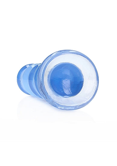 Realrock 5.5" Crystal Curvy Dildo Blue