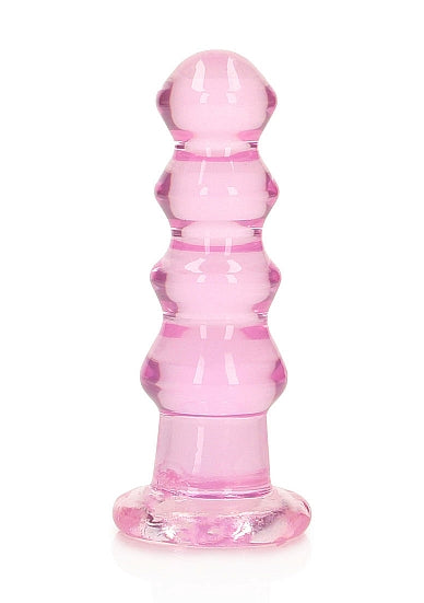 Realrock 5.5" Crystal Curvy Dildo Pink