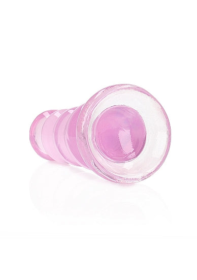 Realrock 5.5" Crystal Curvy Dildo Pink