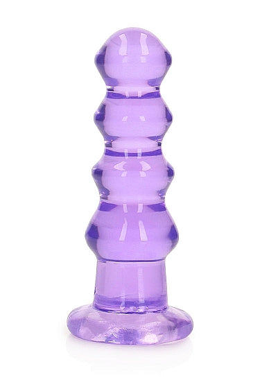 Realrock 5.5" Crystal Curvy Dildo Purple