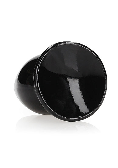 Realrock 3.5" Crystal Clear Plug Black