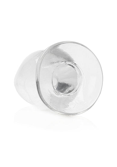 Realrock 4.5" Crystal Clear Plug Clear