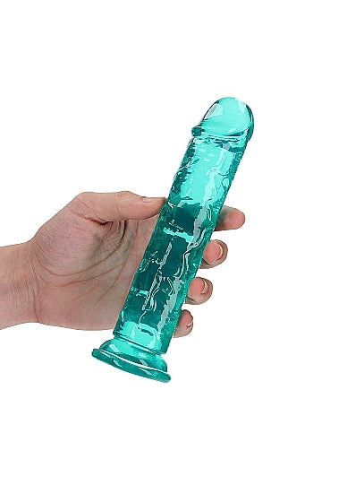 Realrock 7" Straight Dildo Green