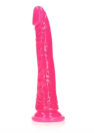 Realrock 7" Glow-N-Dark Dildo Pink