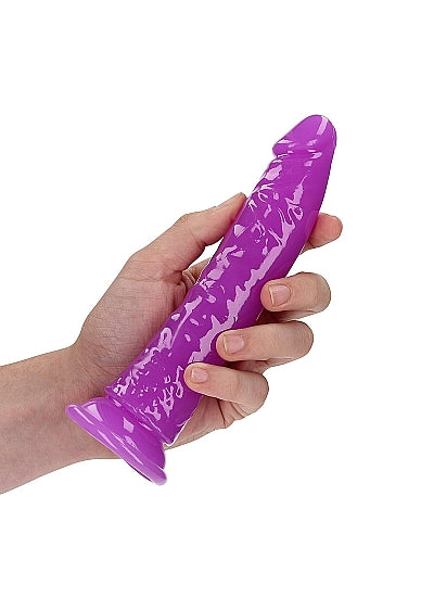 Realrock 7 Glow-N-Dark Dildo Purp