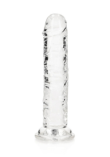 Realrock 6" Crystal Clear Dildo Clear