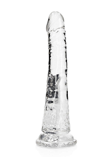 Realrock 7" Slim Dildo Clear