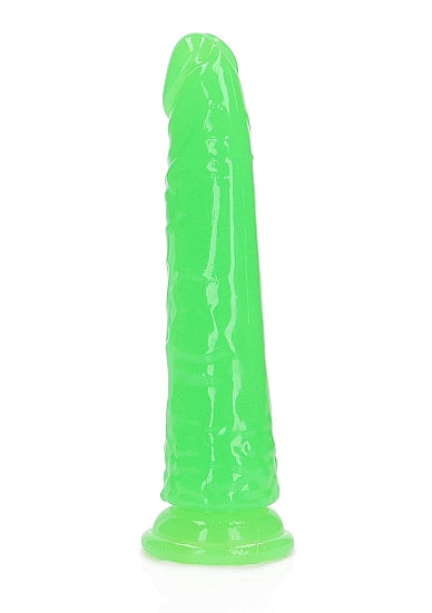 Realrock 6" Glow-N-Dark Dildo Green