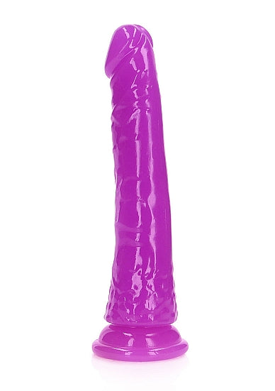 Realrock 6" Glow-N-Dark Dildo Purple