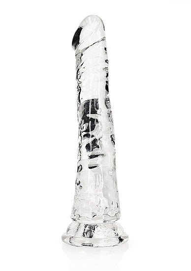 Realrock 6" Slim Dildo Clear
