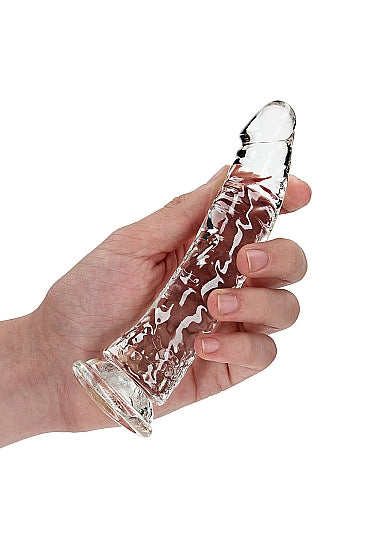 Realrock 6" Slim Dildo Clear