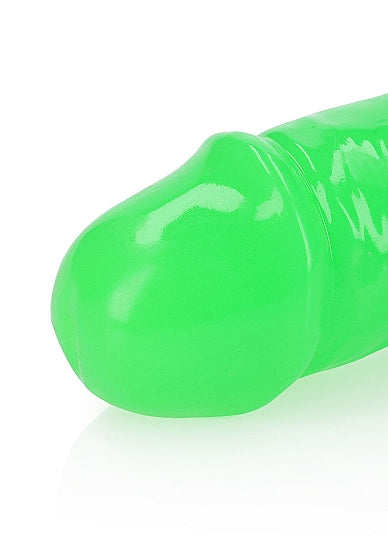 Realrock 12" Glow-N-Dark Double Dong Green