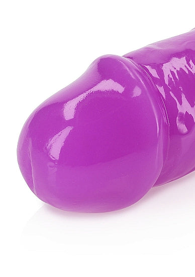 Realrock 12" Glow-N-Dark Double Dong Purple