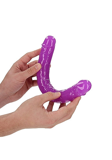 Realrock 12" Glow-N-Dark Double Dong Purple