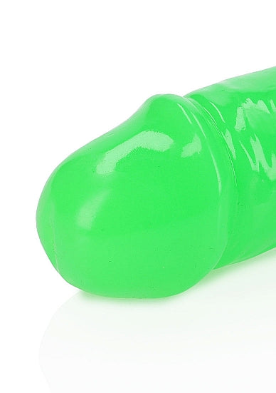 Realrock 15" Glow-N-Dark Double Dong Green